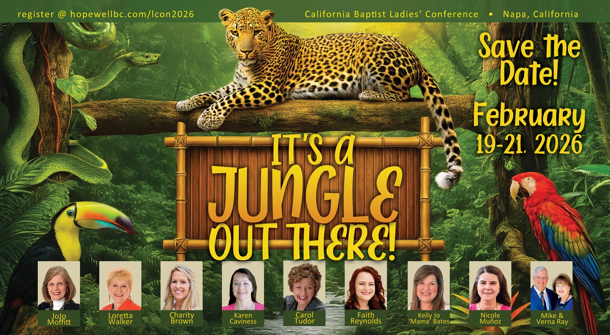 California Baptist Ladies' Conference 2026 web banner